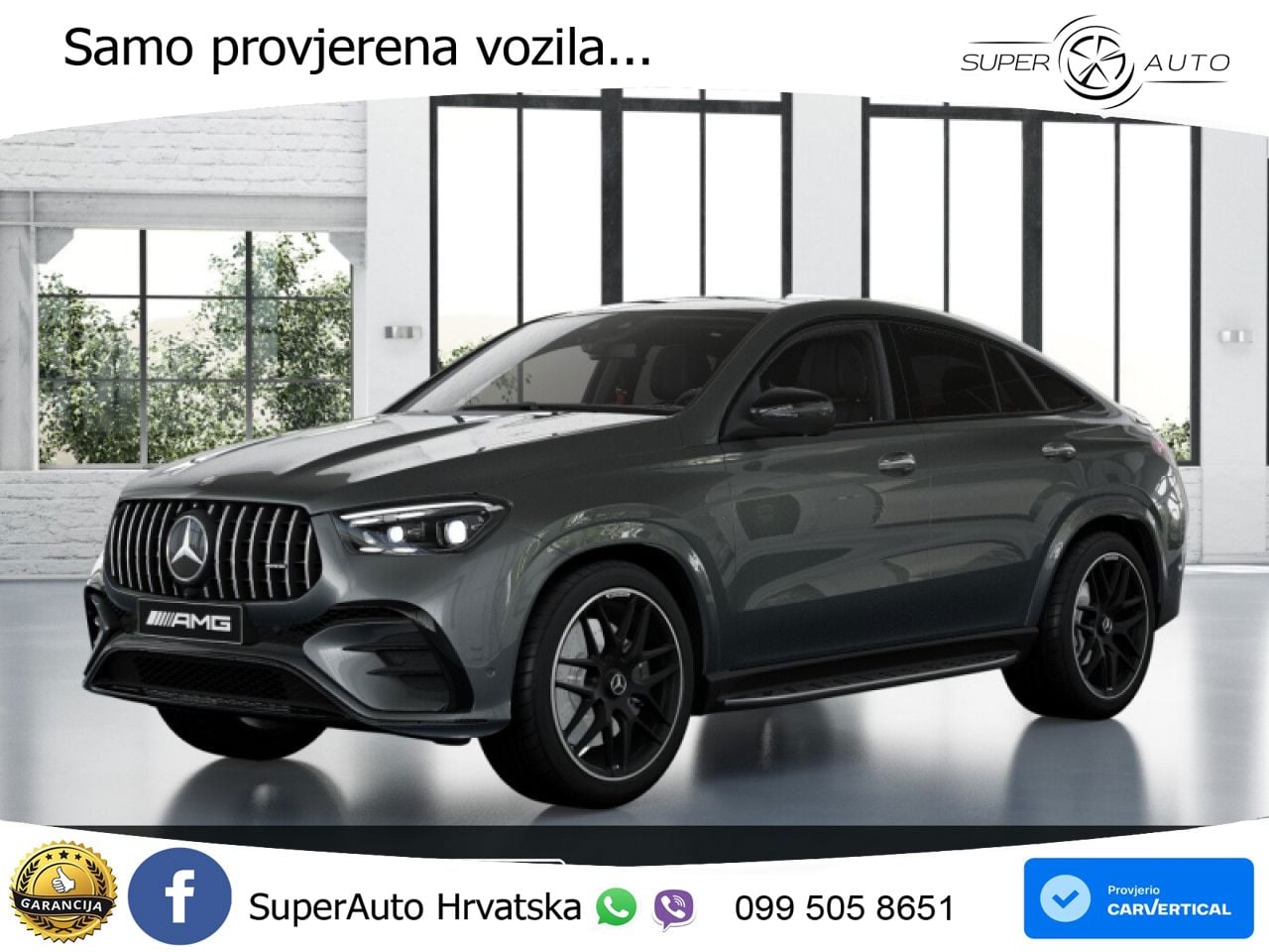 Mercedes AMG GLE 53 (435 KS) EQ Boost 4MATIC+ AMG SPEEDSHIFT TCT 9G LED+GR SJED+ACC