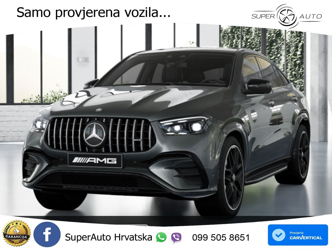 Mercedes AMG GLE 53 (435 KS) EQ Boost 4MATIC+ AMG SPEEDSHIFT TCT 9G LED+GR SJED+ACC