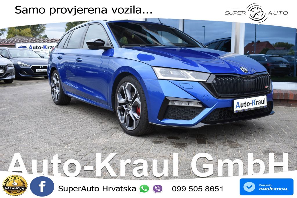 Škoda Octavia Combi RS 2.0 TDI (200 KS) DSG LED+GR SJED+ACC