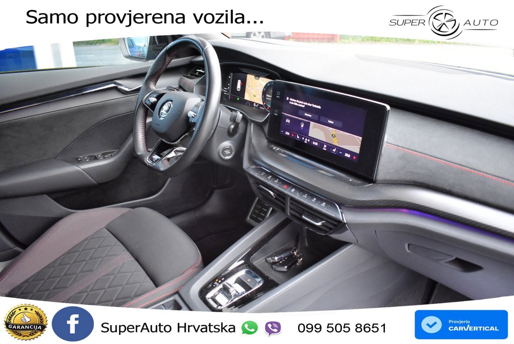 Škoda Octavia Combi RS 2.0 TDI (200 KS) DSG LED+GR SJED+ACC