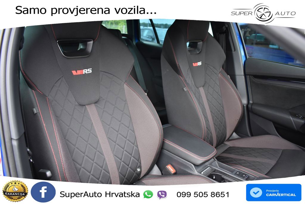 Škoda Octavia Combi RS 2.0 TDI (200 KS) DSG LED+GR SJED+ACC
