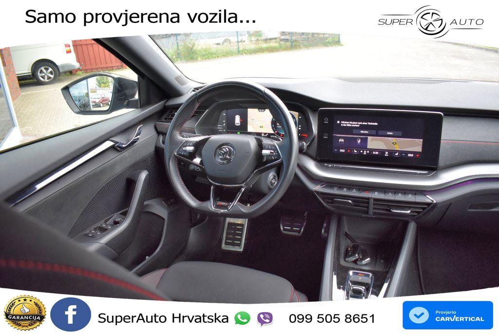 Škoda Octavia Combi RS 2.0 TDI (200 KS) DSG LED+GR SJED+ACC