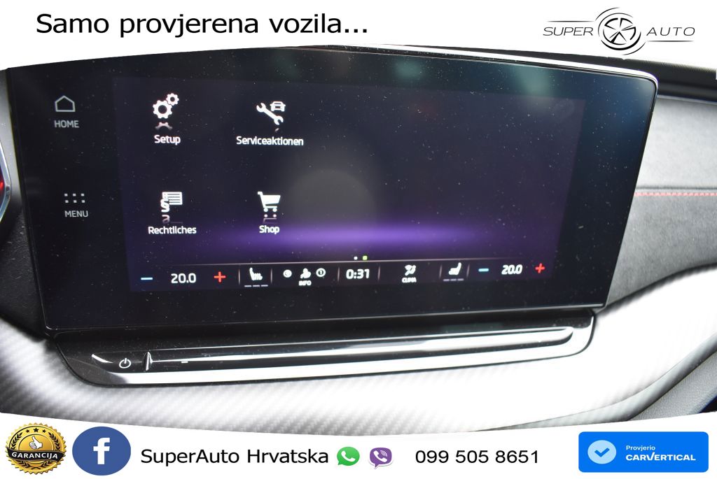 Škoda Octavia Combi RS 2.0 TDI (200 KS) DSG LED+GR SJED+ACC