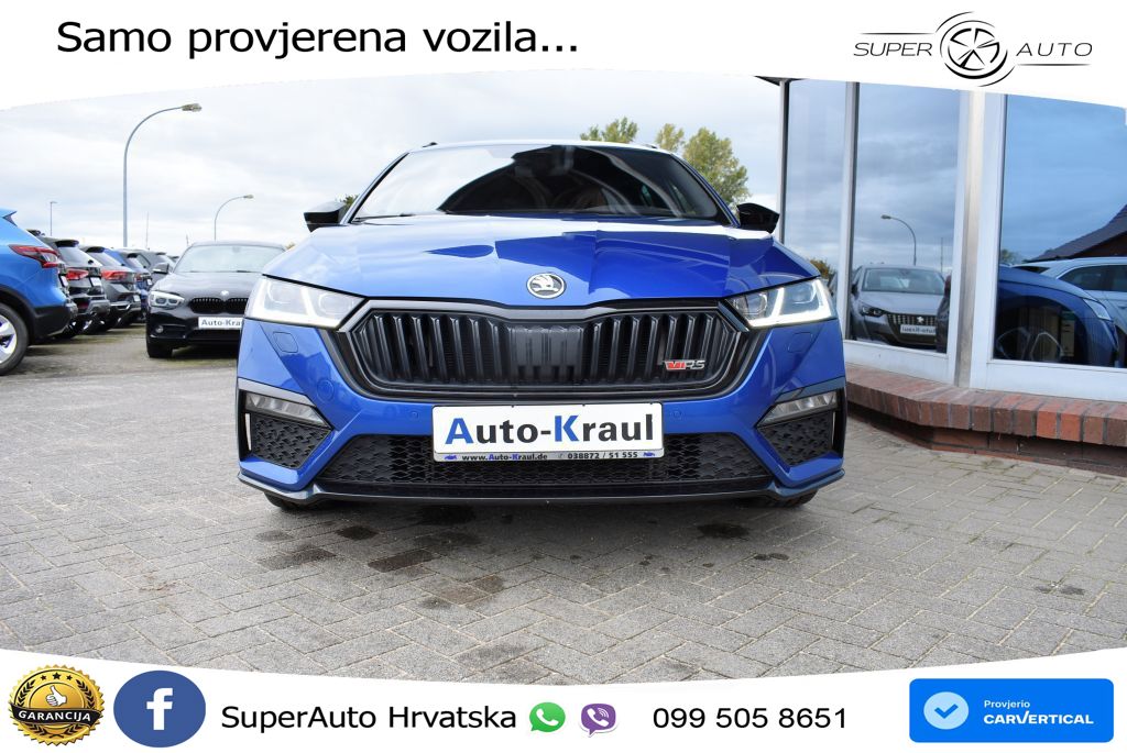 Škoda Octavia Combi RS 2.0 TDI (200 KS) DSG LED+GR SJED+ACC