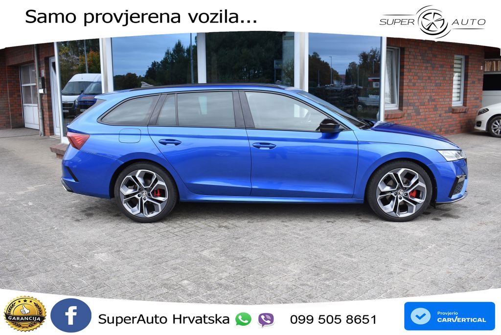Škoda Octavia Combi RS 2.0 TDI (200 KS) DSG LED+GR SJED+ACC