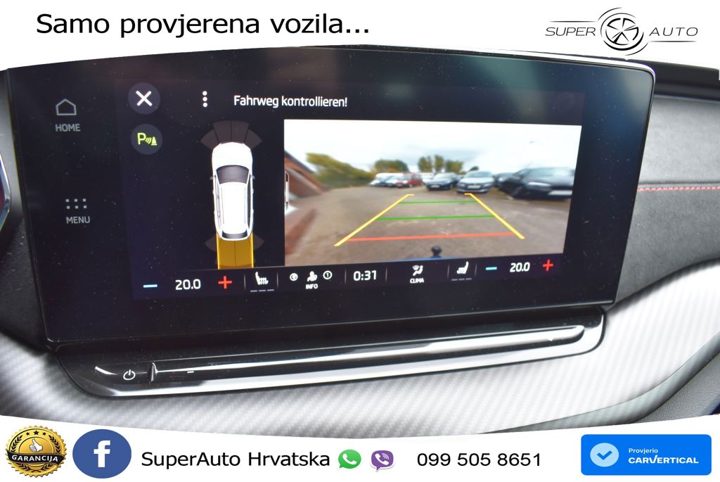 Škoda Octavia Combi RS 2.0 TDI (200 KS) DSG LED+GR SJED+ACC