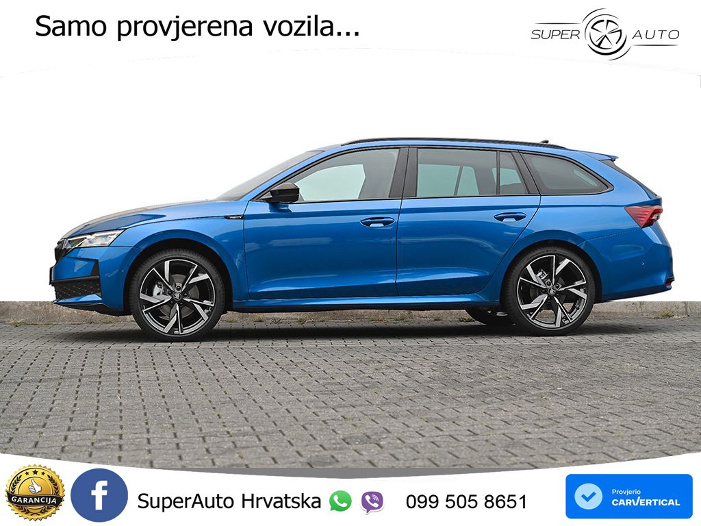 Škoda Octavia Combi 2.0 TDI (150 KS) DSG SportLine LED+GR SJED+ACC