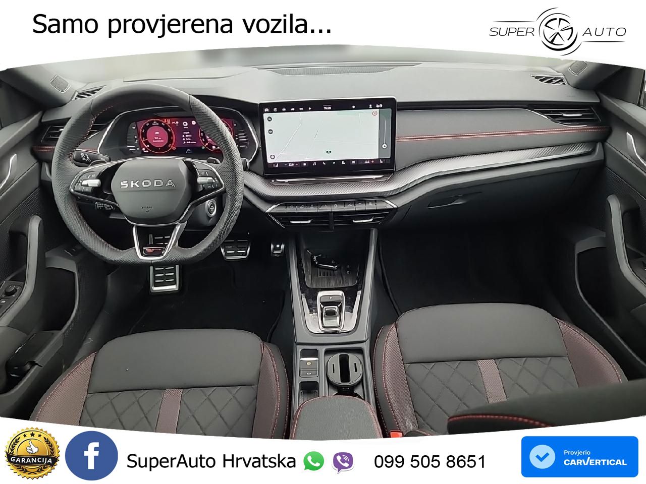 Škoda Octavia Combi RS 2.0 TSI (265 KS) DSG MATRIX+GR SJED+KAM