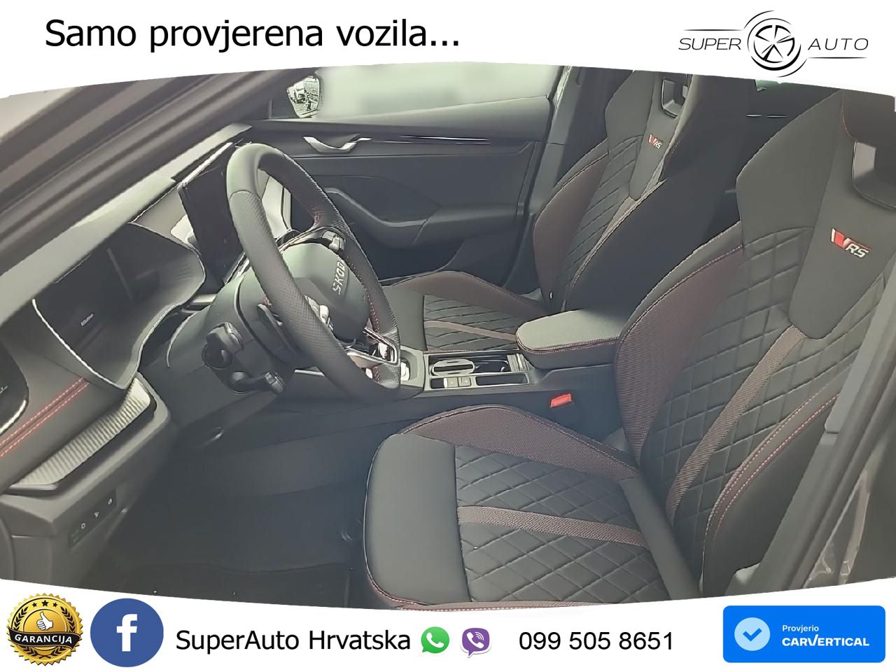 Škoda Octavia Combi RS 2.0 TSI (265 KS) DSG MATRIX+GR SJED+KAM
