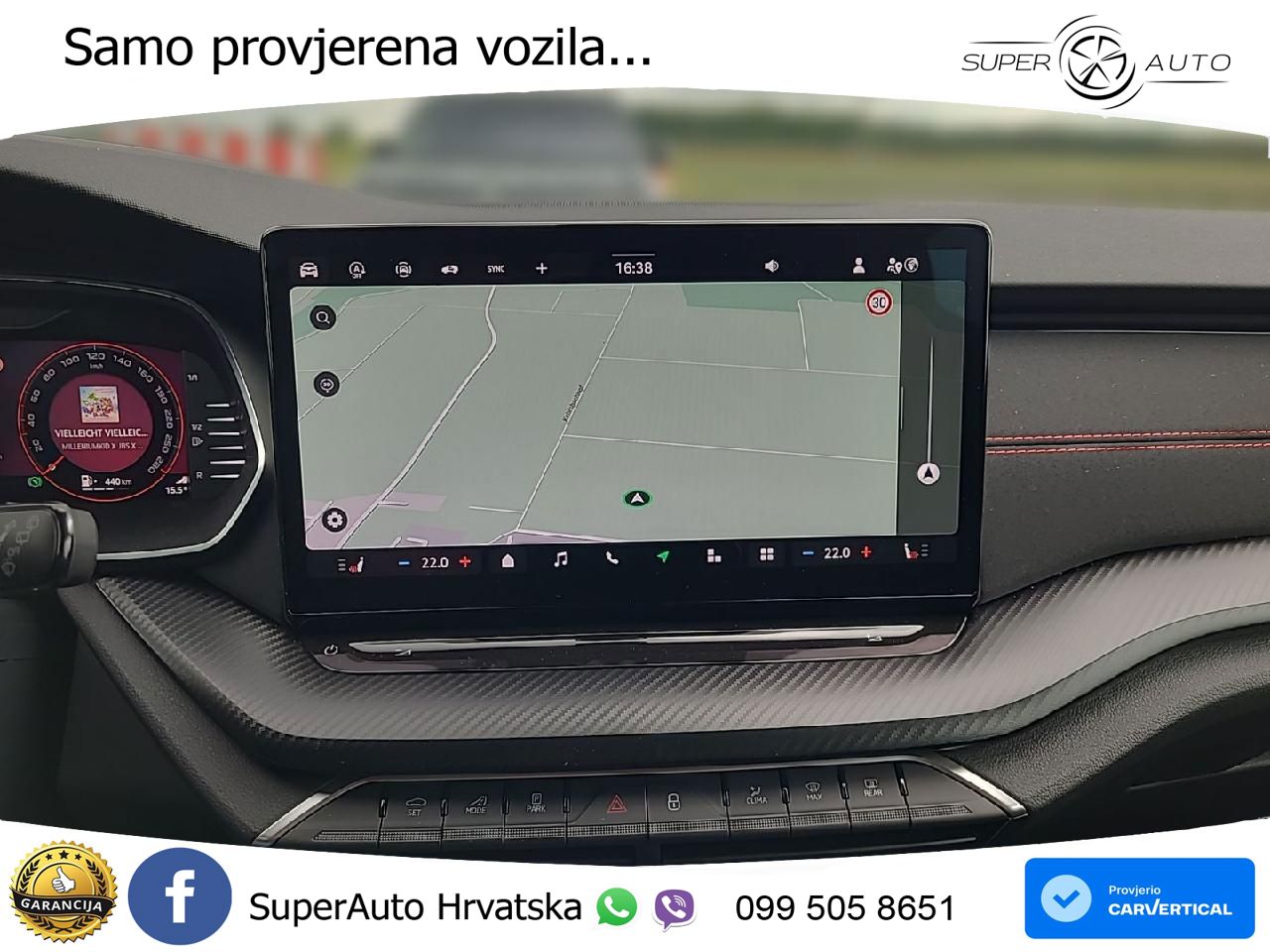Škoda Octavia Combi RS 2.0 TSI (265 KS) DSG MATRIX+GR SJED+KAM