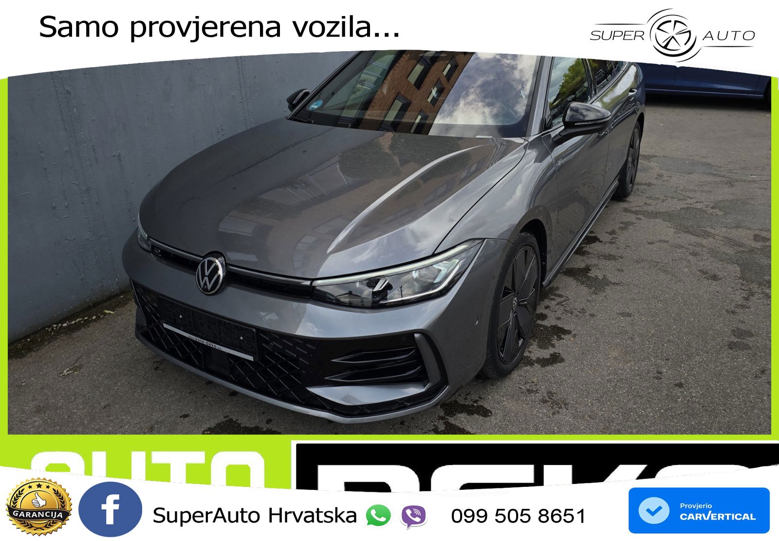 Volkswagen Passat Variant 2.0 TDI (193 KS) 4MOTION DSG R-Line LED+GR SJED+ACC
