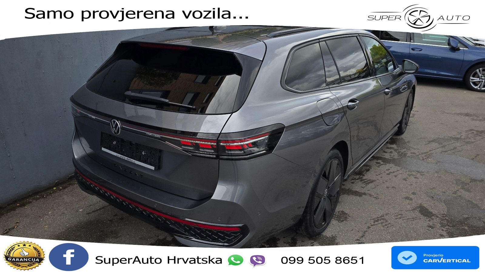 Volkswagen Passat Variant 2.0 TDI (193 KS) 4MOTION DSG R-Line LED+GR SJED+ACC