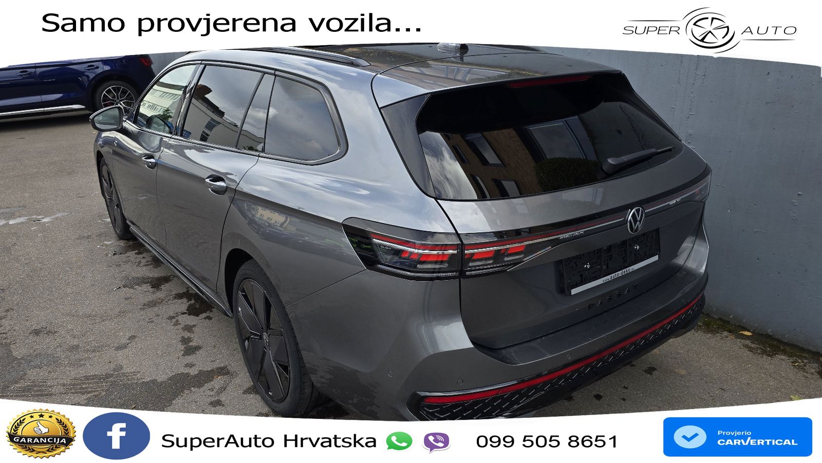 Volkswagen Passat Variant 2.0 TDI (193 KS) 4MOTION DSG R-Line LED+GR SJED+ACC