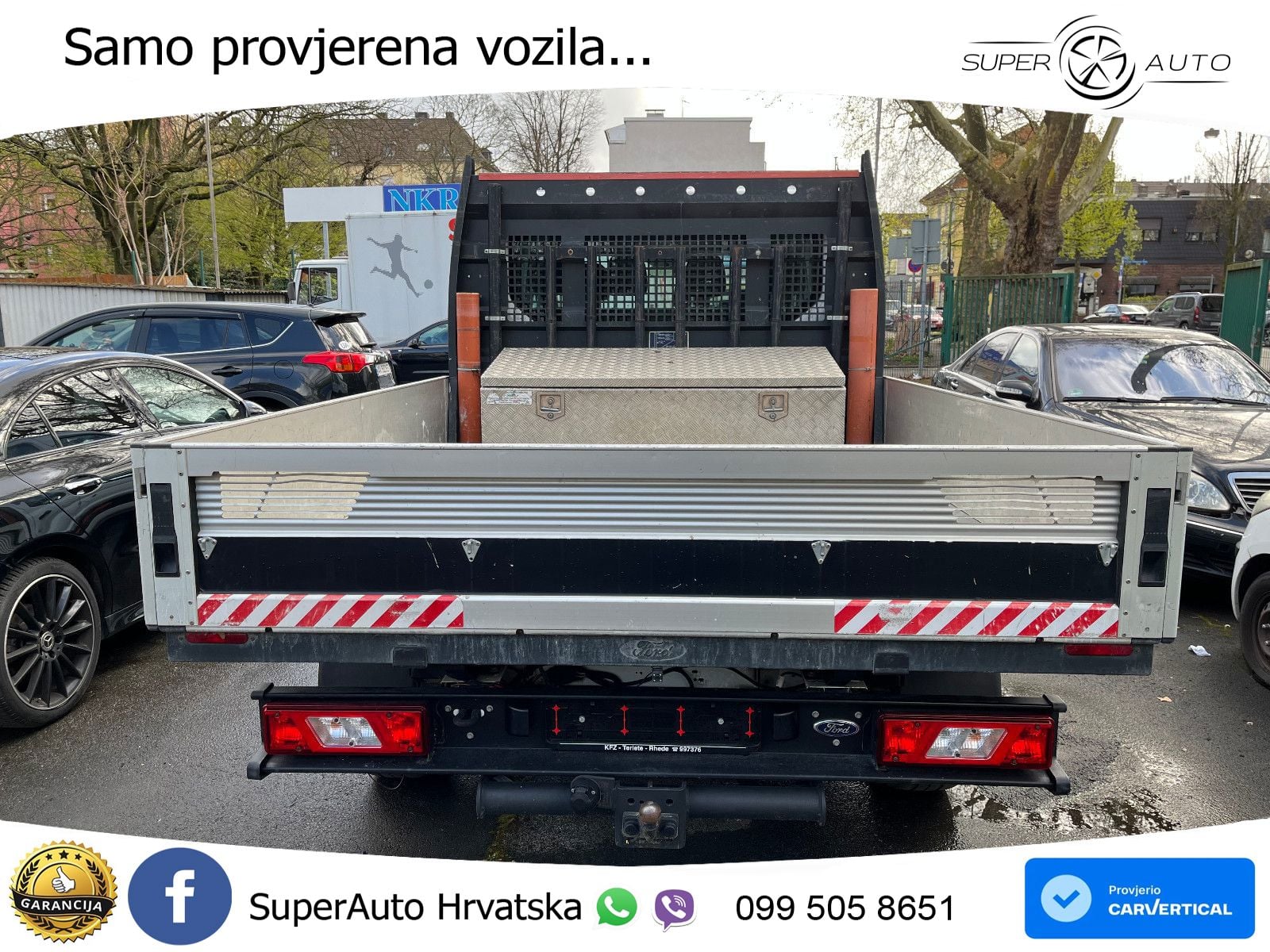 Ford Transit DOKA-Pritsche extra lang 7-Sitzer KLIMA! 170 KS