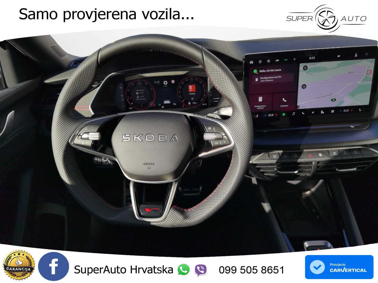 Škoda Octavia Combi RS 2.0 TSI (265 KS) DSG MATRIX+GR SJED+KAM