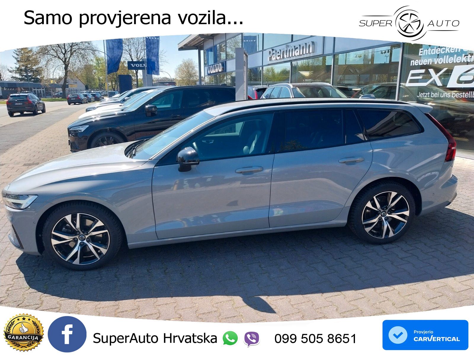 Volvo V60 2.0 B4 Benzin DCT LED+GR SJED+ACC