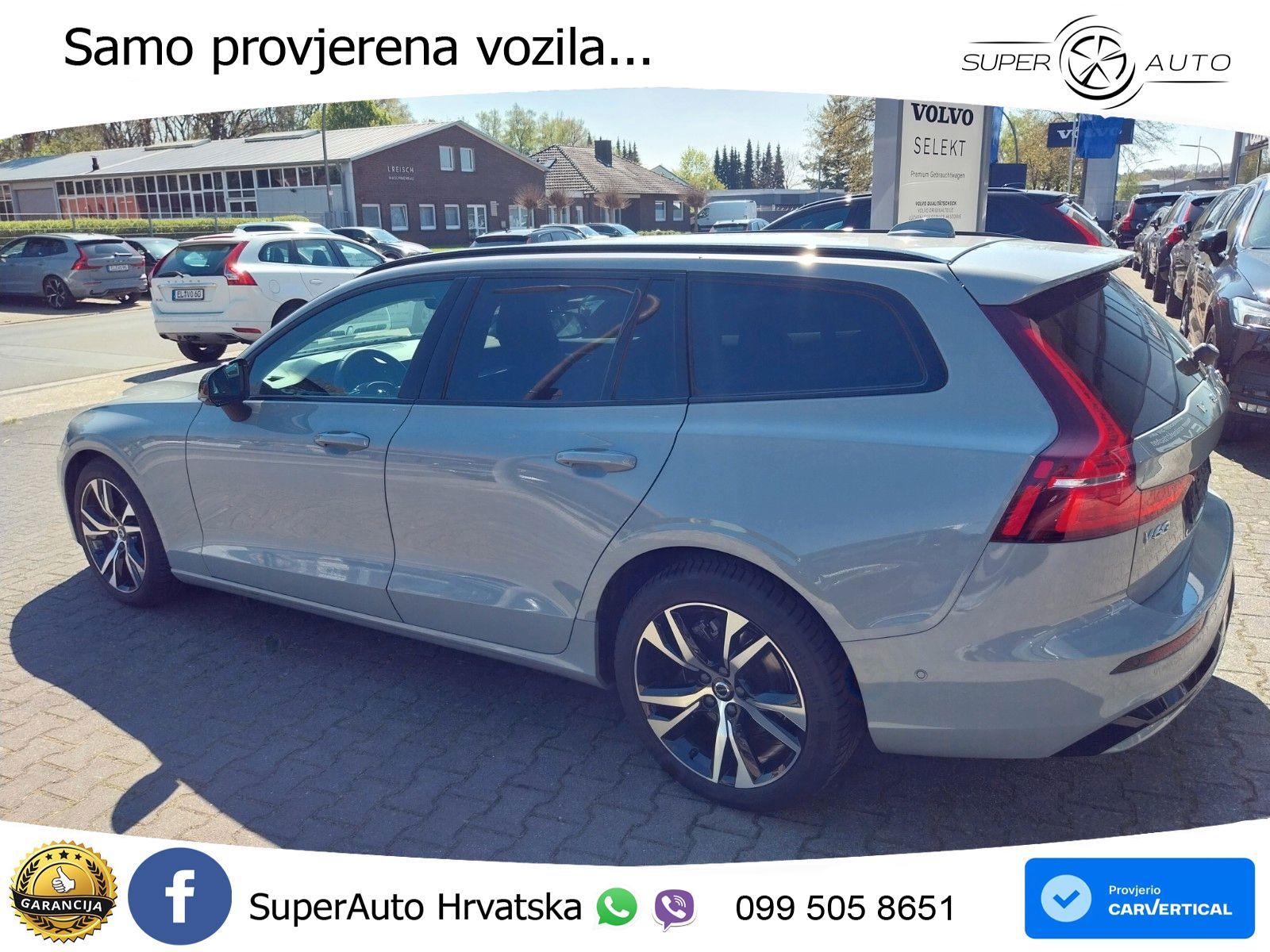 Volvo V60 2.0 B4 Benzin DCT LED+GR SJED+ACC