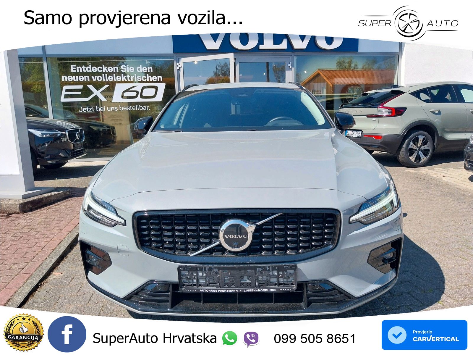 Volvo V60 2.0 B4 Benzin DCT LED+GR SJED+ACC