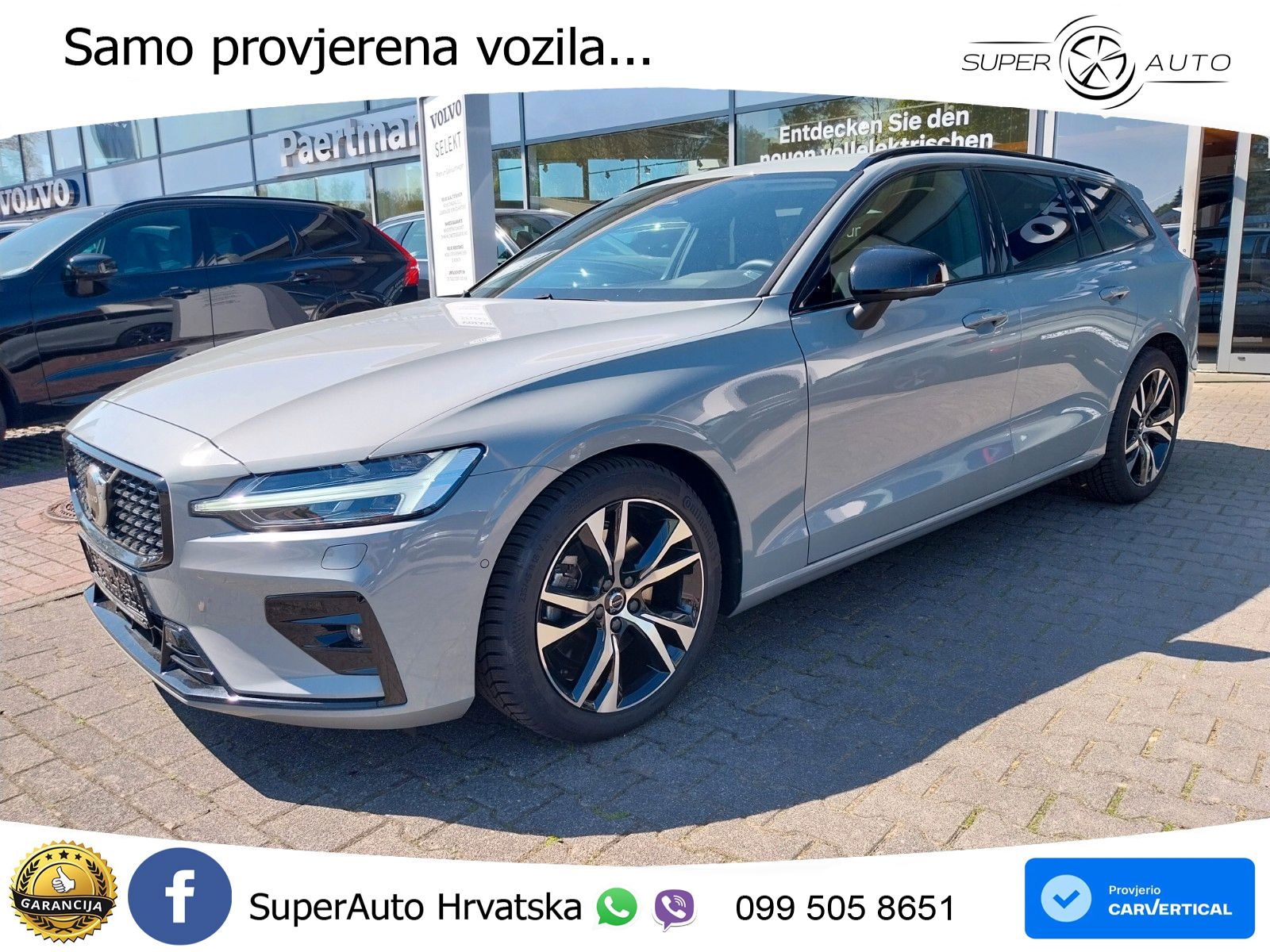 Volvo V60 2.0 B4 Benzin DCT LED+GR SJED+ACC