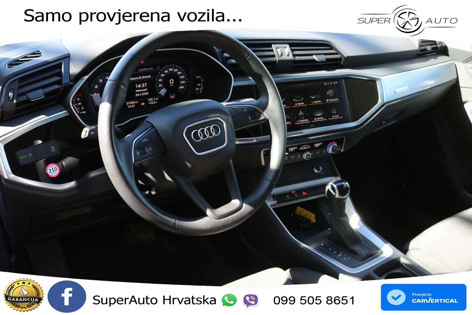 Audi Q3 35 TFSI (150 KS) S tronic advanced LED+GR SJED+ACC