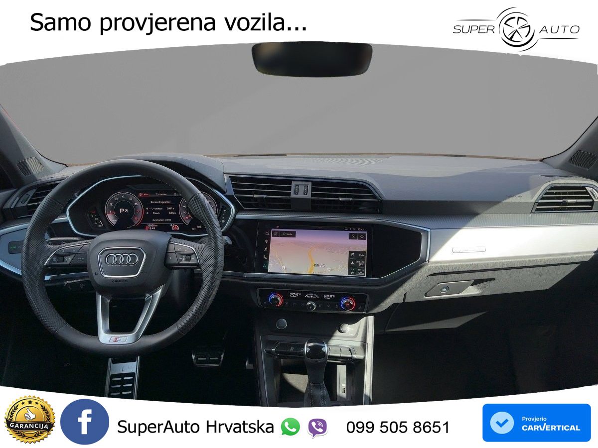 Audi Q3 40 TFSI (190 KS) quattro S tronic S line
