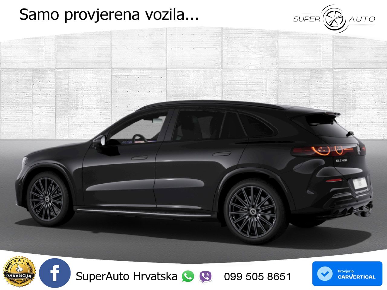 Mercedes GLC 400 94 kWh (489 KS) 4MATIC EQ Technology AMG LED+GR SJED+ACC