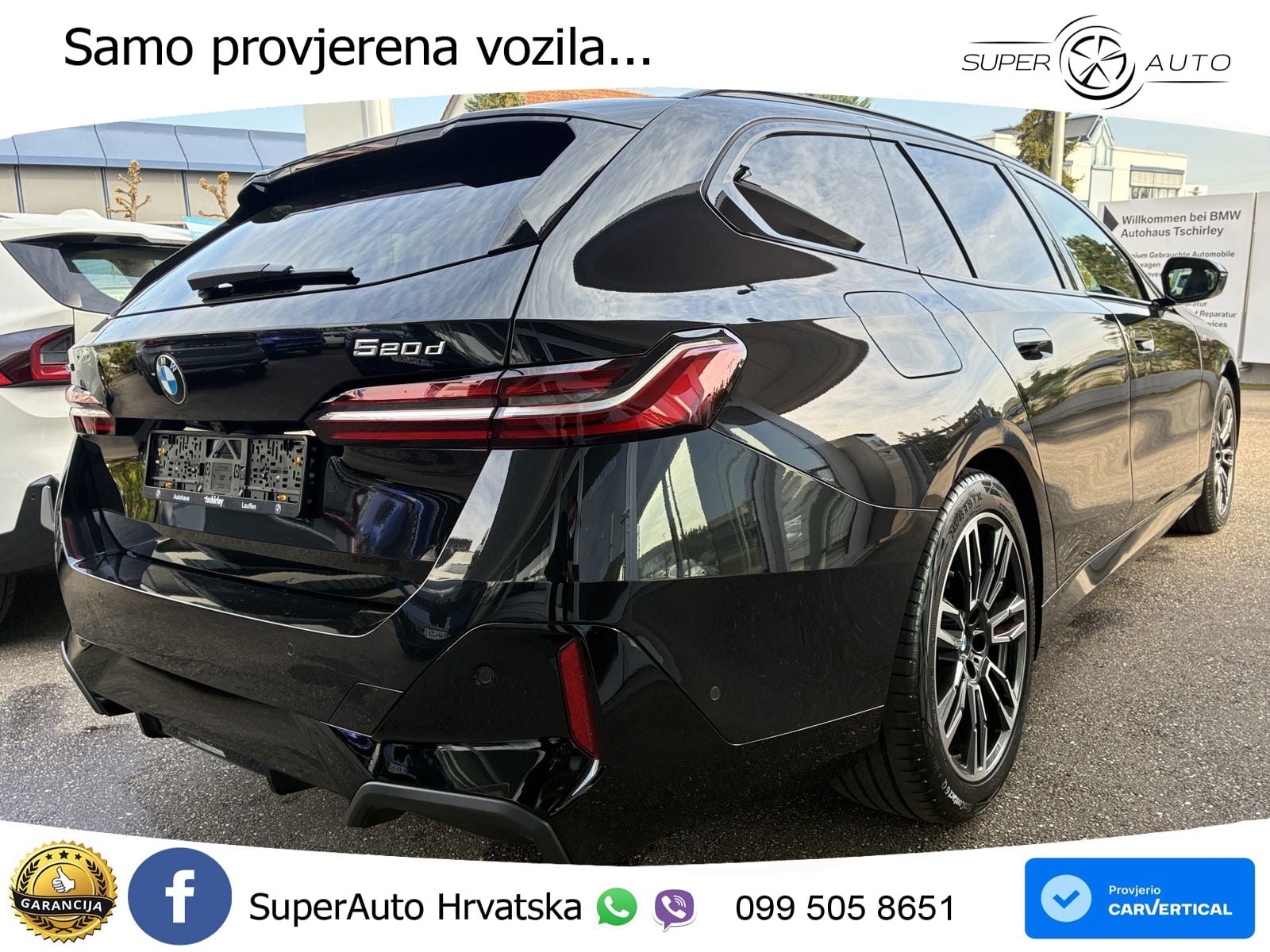 BMW 520d Touring (197 KS) xDrive Steptronic M Sport LED+GR SJED+ACC