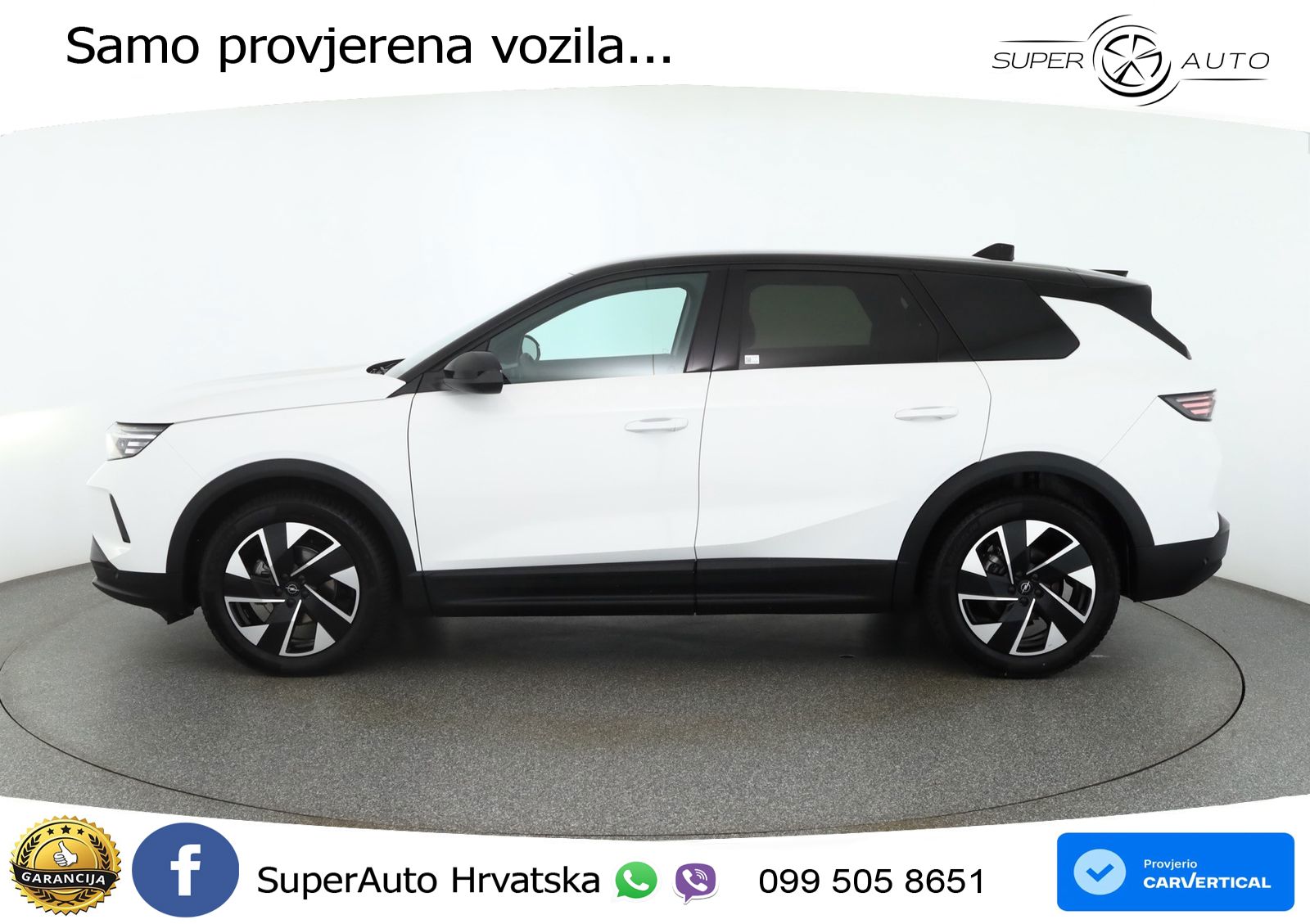 Opel Grandland 1.2 Turbo (145 KS) Hybrid eDCT GS LED+GR SJED+ACC