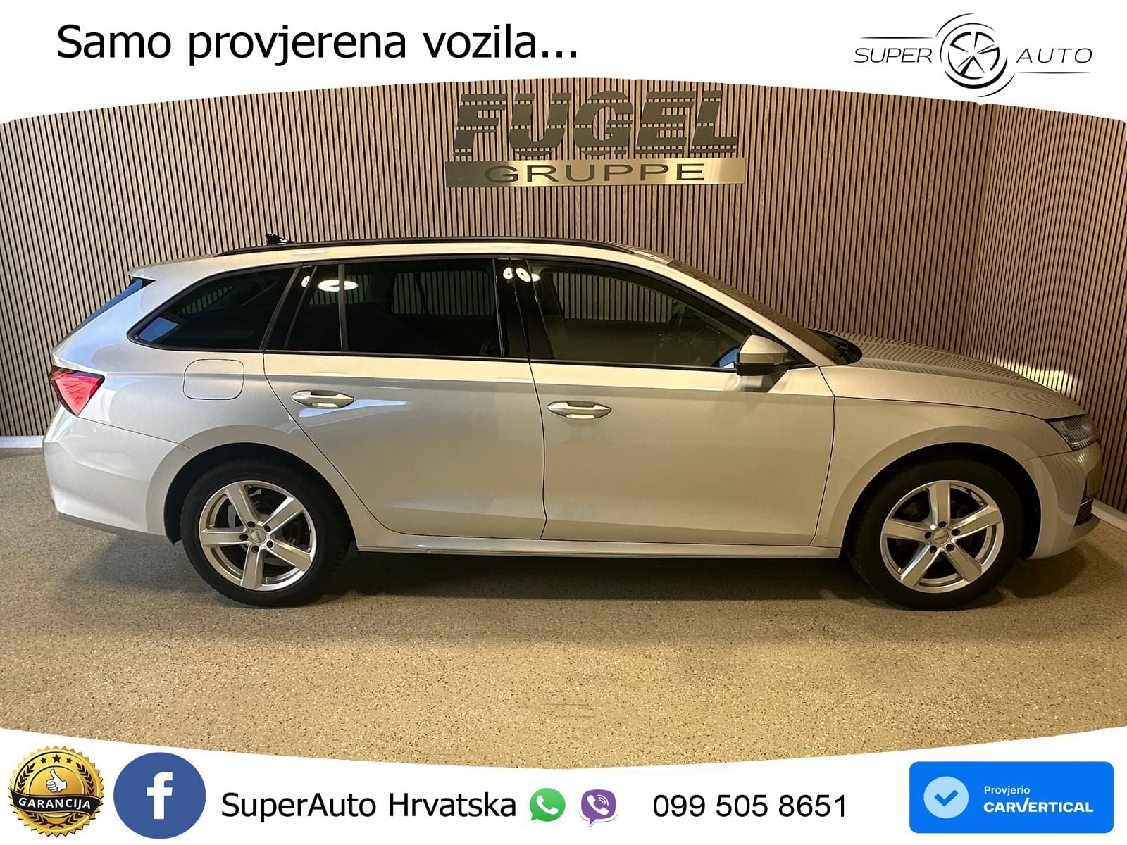 Škoda Octavia Combi 2.0 TDI (150 KS) DSG Selection LED+GR SJED+ACC