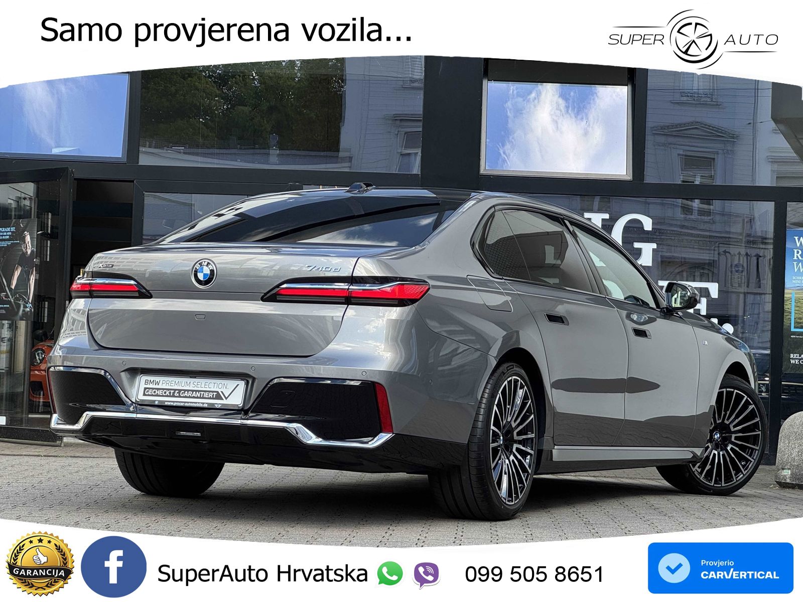 BMW 740d (299 KS) xDrive Steptronic M Sport ACC+HEAD+4xGR SJED+360+PANO