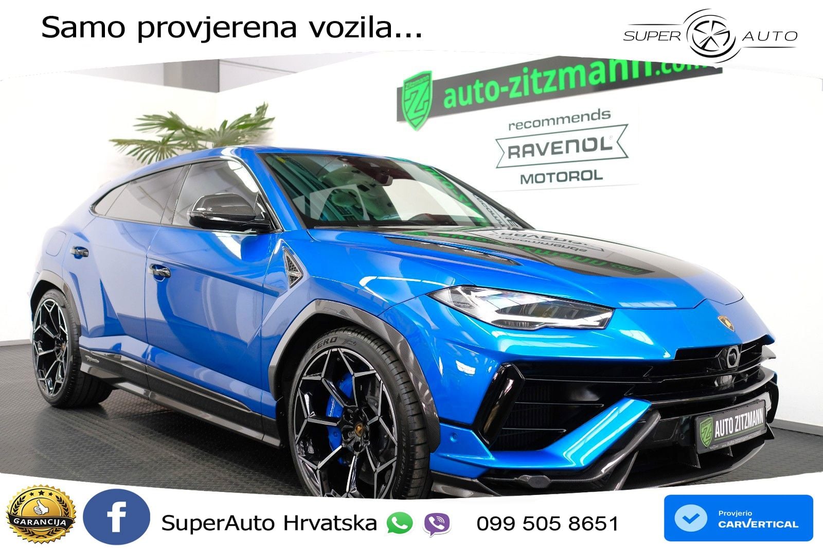 Lamborghini Urus S 4.0 V8 (666 KS) 4WD Automatic LED+GR SJED+ACC