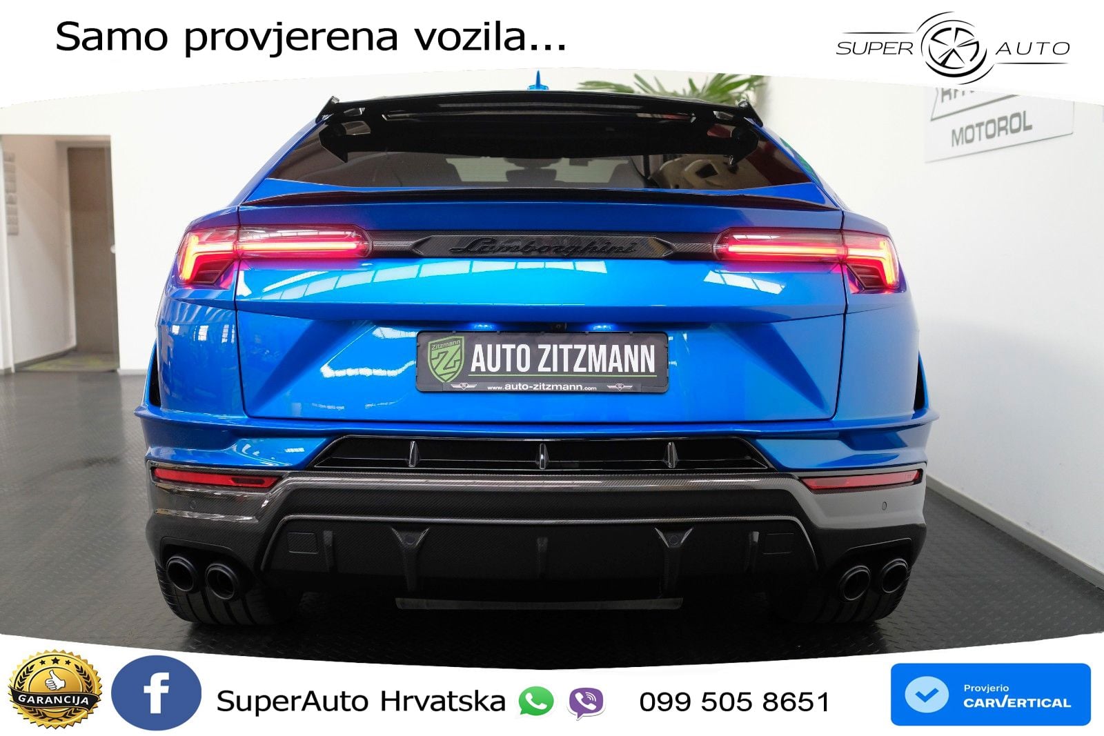 Lamborghini Urus S 4.0 V8 (666 KS) 4WD Automatic LED+GR SJED+ACC
