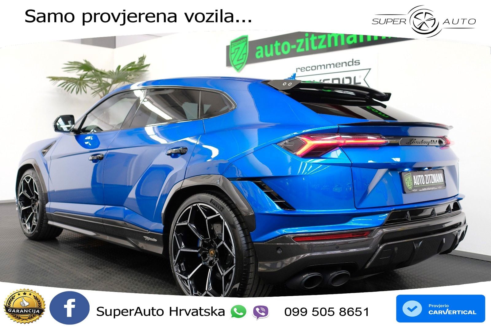 Lamborghini Urus S 4.0 V8 (666 KS) 4WD Automatic LED+GR SJED+ACC