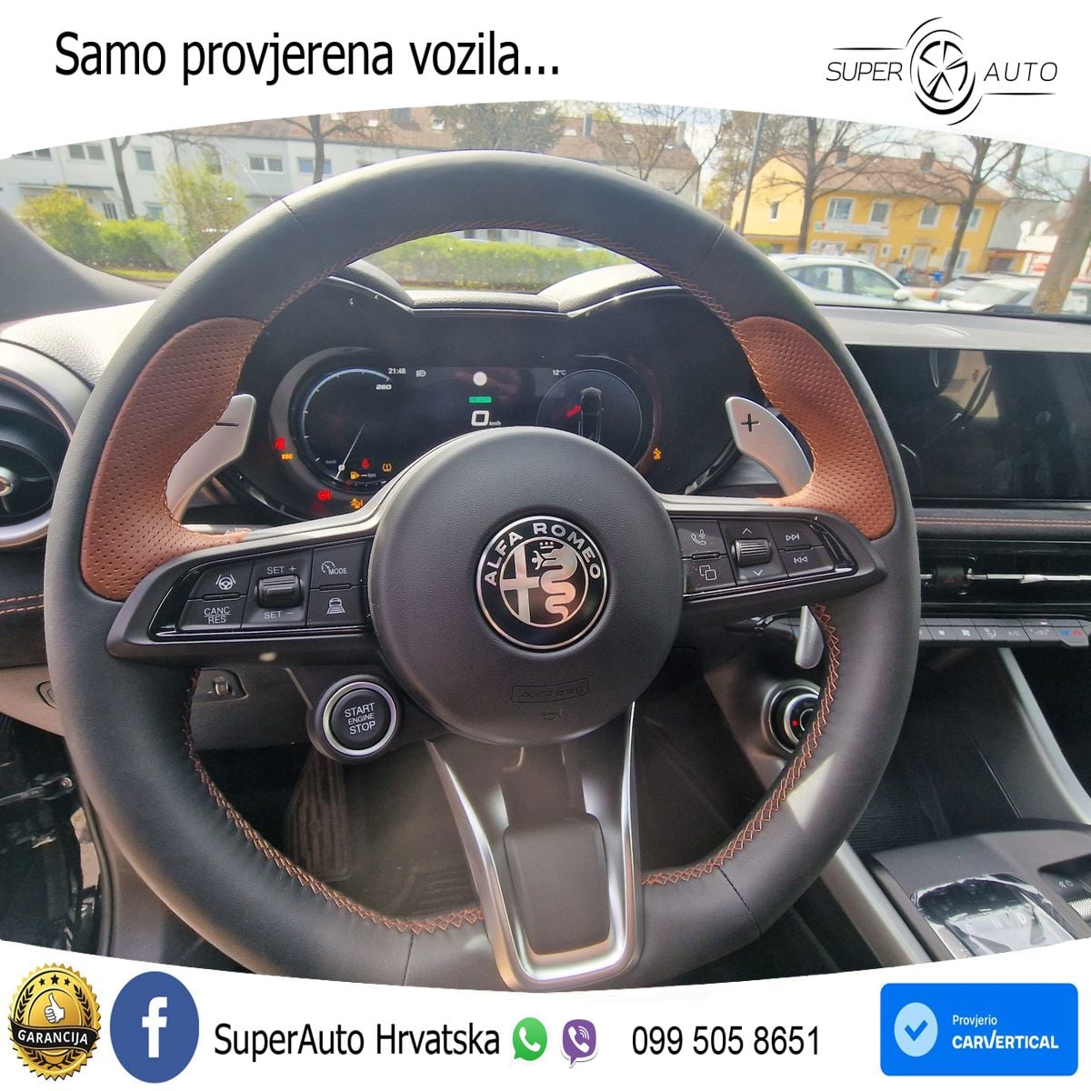 Alfa Romeo Tonale 1.5 VGT (160 KS) 48V-Hybrid TCT LED+GR SJED+ACC