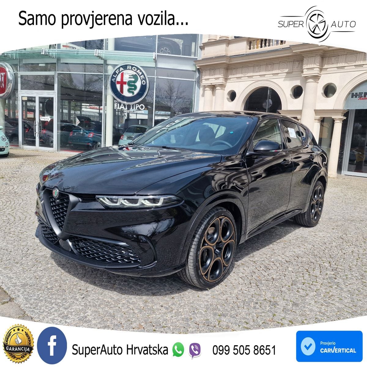 Alfa Romeo Tonale 1.5 VGT (160 KS) 48V-Hybrid TCT LED+GR SJED+ACC