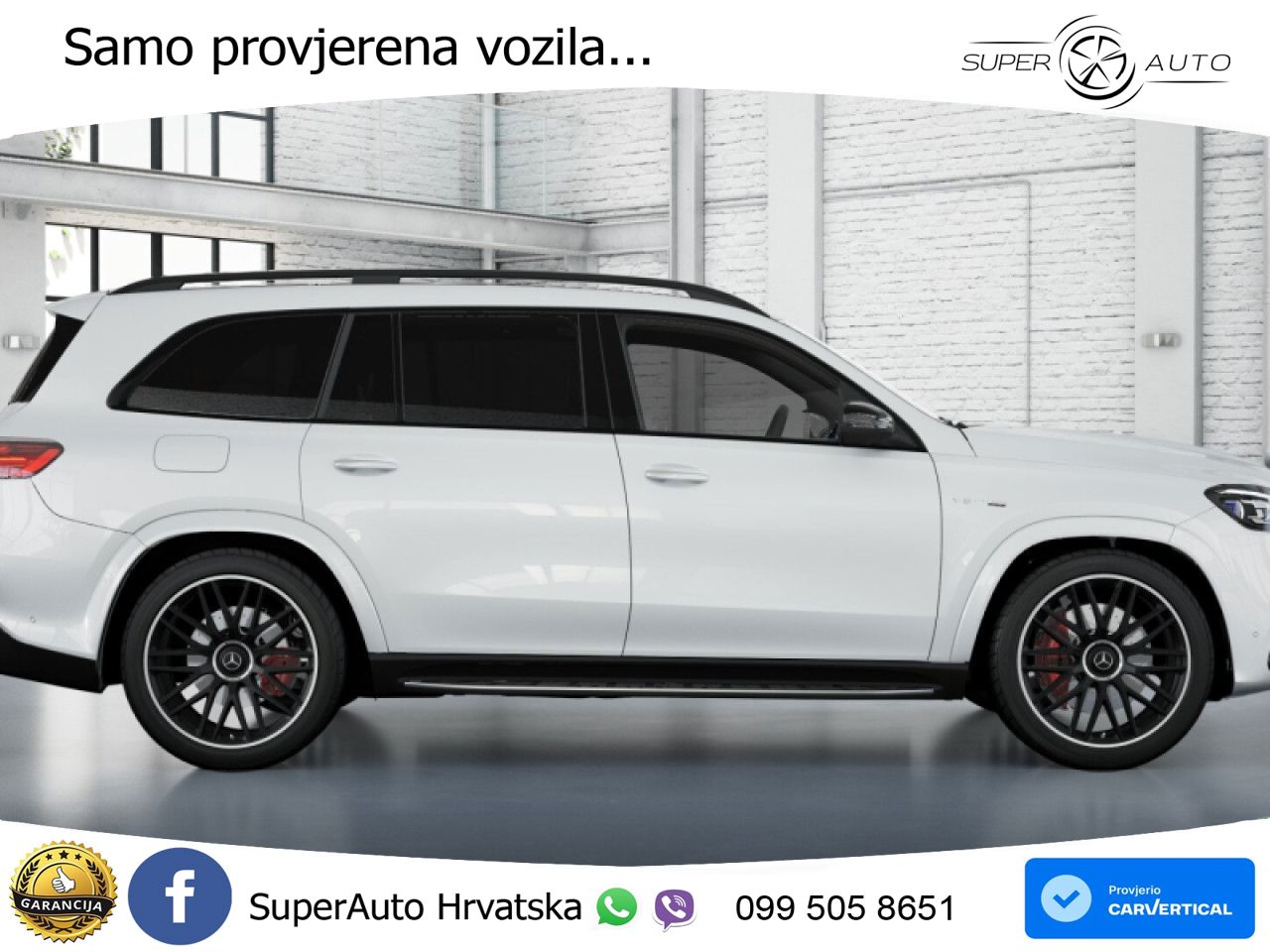 Mercedes-Benz GLS AMG GLS 63 V8 EQ Boost 4MATIC+ AMG SPEEDSHIFT TCT 9G LED+GR SJED+ACC
