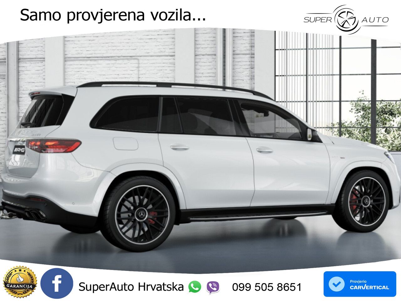 Mercedes-Benz GLS AMG GLS 63 V8 EQ Boost 4MATIC+ AMG SPEEDSHIFT TCT 9G LED+GR SJED+ACC