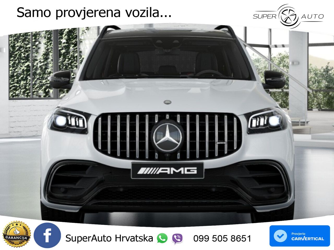 Mercedes-Benz GLS AMG GLS 63 V8 EQ Boost 4MATIC+ AMG SPEEDSHIFT TCT 9G LED+GR SJED+ACC