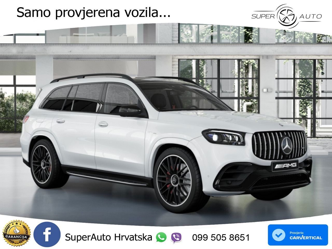 Mercedes-Benz GLS AMG GLS 63 V8 EQ Boost 4MATIC+ AMG SPEEDSHIFT TCT 9G LED+GR SJED+ACC