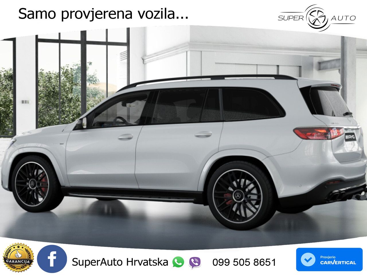 Mercedes-Benz GLS AMG GLS 63 V8 EQ Boost 4MATIC+ AMG SPEEDSHIFT TCT 9G LED+GR SJED+ACC