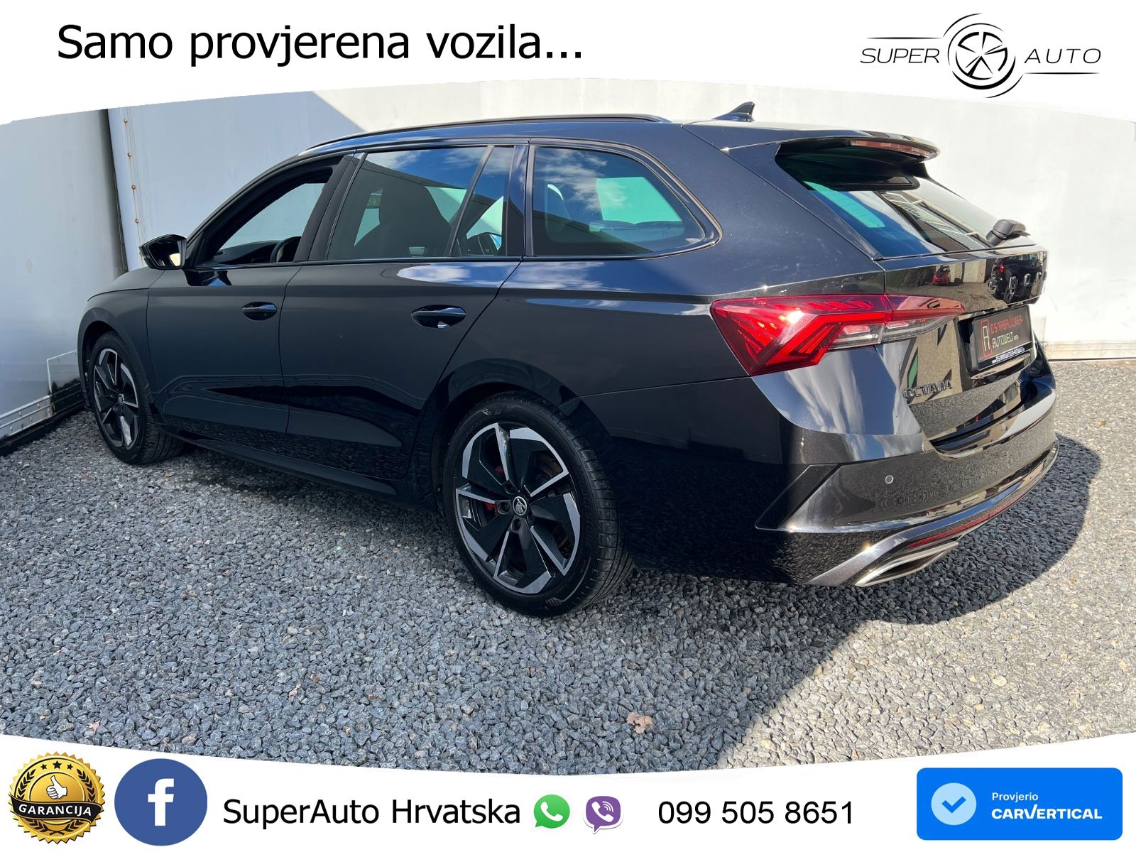 Škoda Octavia Combi RS 2.0 TSI (245 KS) DSG LED+GR SJED+ACC