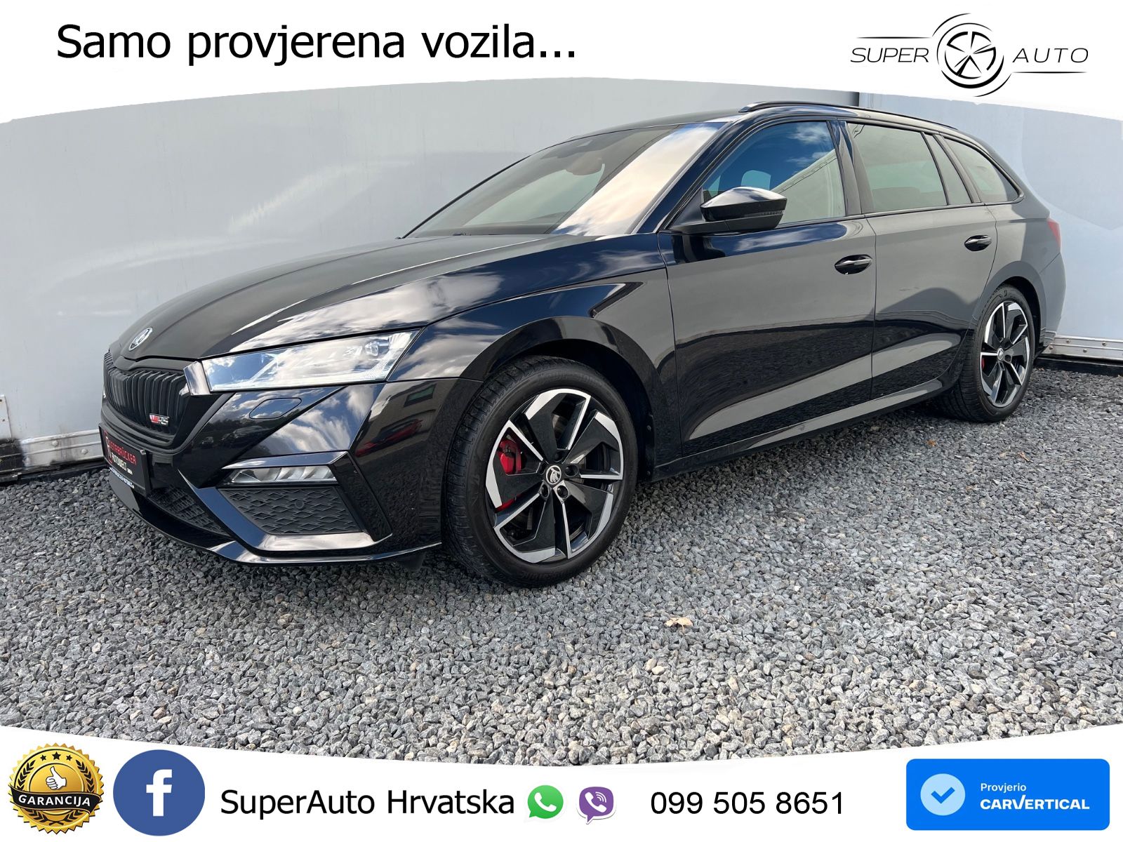 Škoda Octavia Combi RS 2.0 TSI (245 KS) DSG LED+GR SJED+ACC