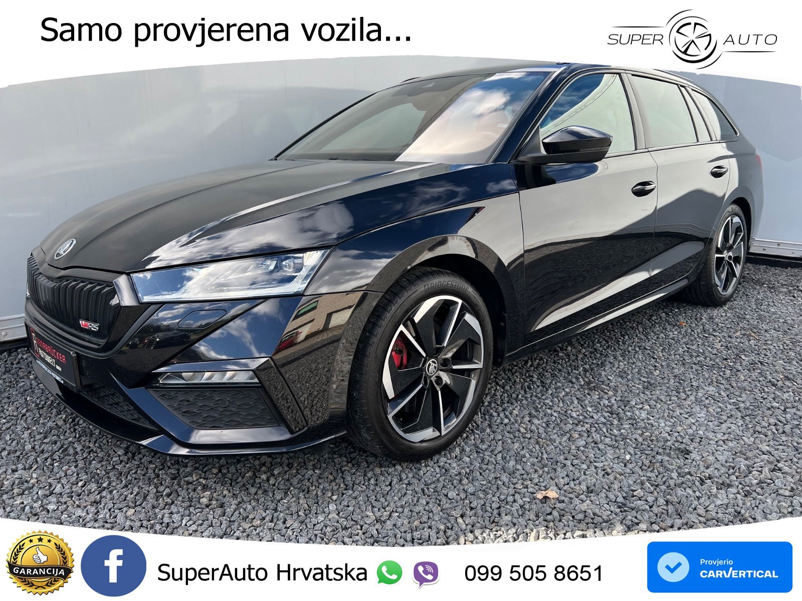 Škoda Octavia Combi RS 2.0 TSI (245 KS) DSG LED+GR SJED+ACC