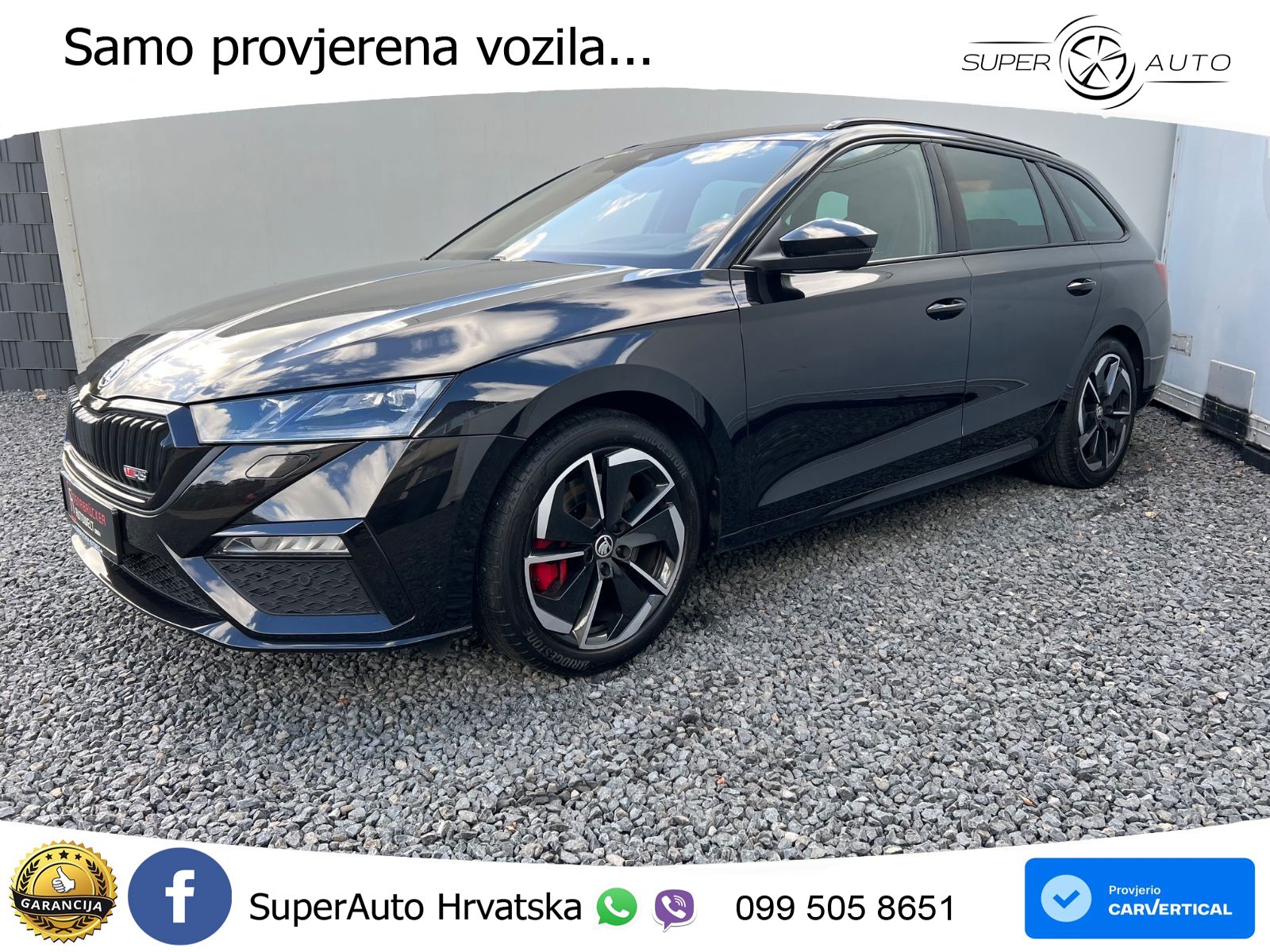 Škoda Octavia Combi RS 2.0 TSI (245 KS) DSG LED+GR SJED+ACC