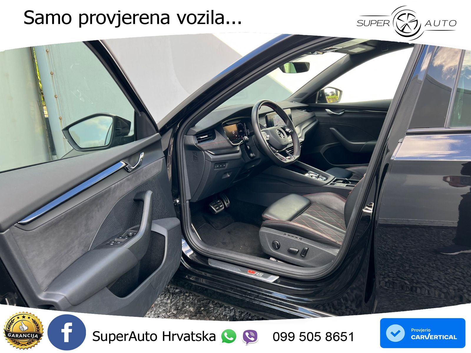Škoda Octavia Combi RS 2.0 TSI (245 KS) DSG LED+GR SJED+ACC