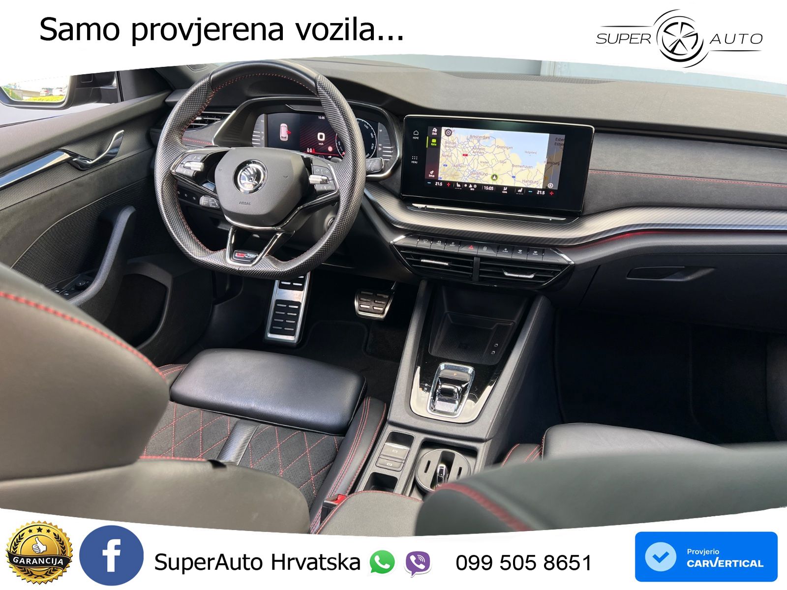 Škoda Octavia Combi RS 2.0 TSI (245 KS) DSG LED+GR SJED+ACC