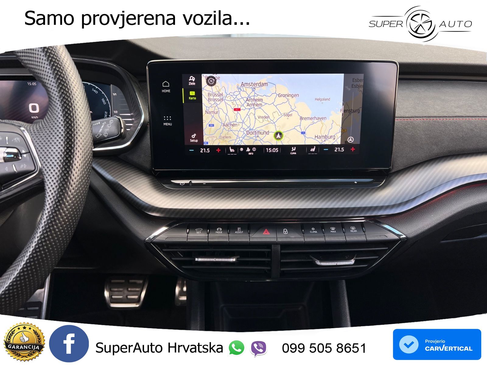 Škoda Octavia Combi RS 2.0 TSI (245 KS) DSG LED+GR SJED+ACC