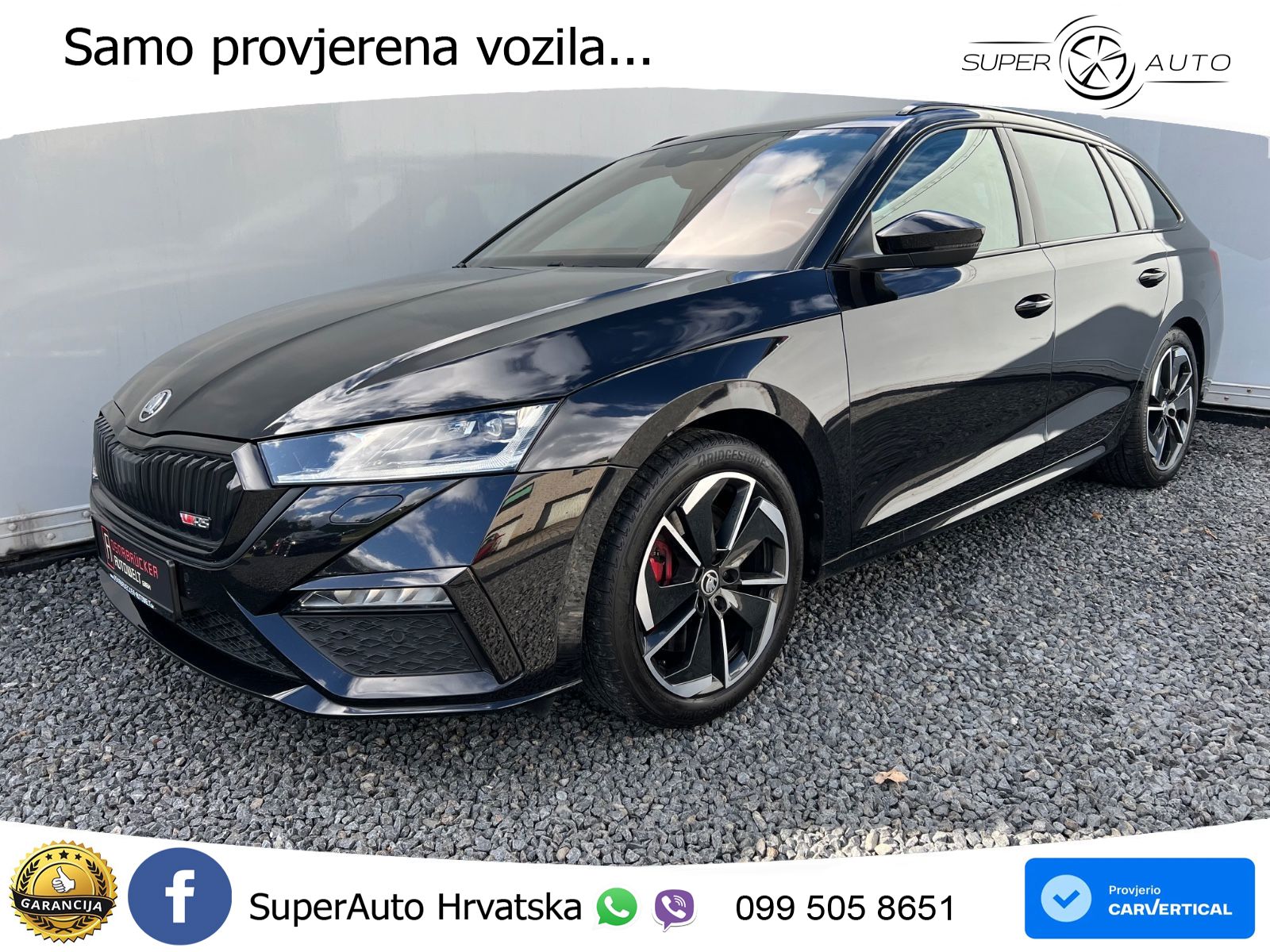 Škoda Octavia Combi RS 2.0 TSI (245 KS) DSG LED+GR SJED+ACC