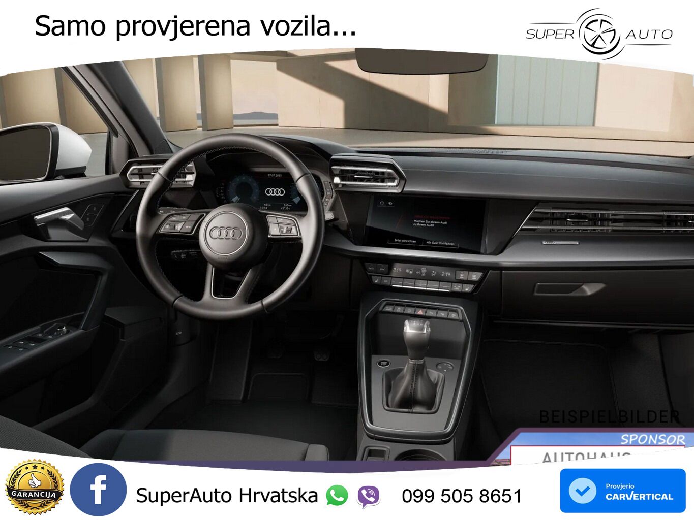 Audi A3 Limuzina 30 TDI (116 KS)