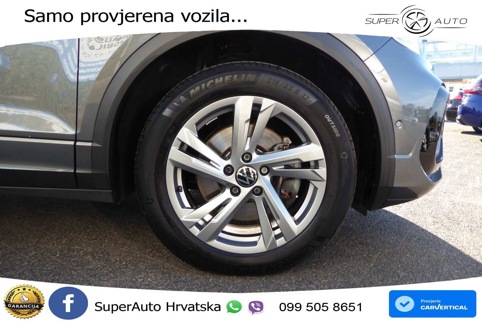 Volkswagen T-Roc 2.0 TSI (190 KS) 4M DSG R-Line LED+GR SJED+ACC